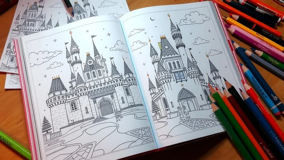 Disney drömsamlingen Thomas Kinkade målarbok