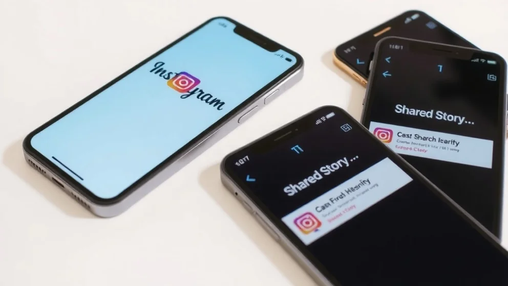 Hur delar man någons story på Instagram