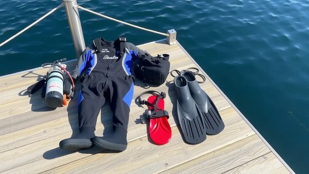 Hur djupt kan man dyka med utrustning