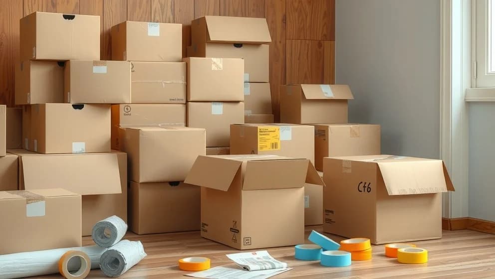 Hur lång tid tar det att packa inför flytt