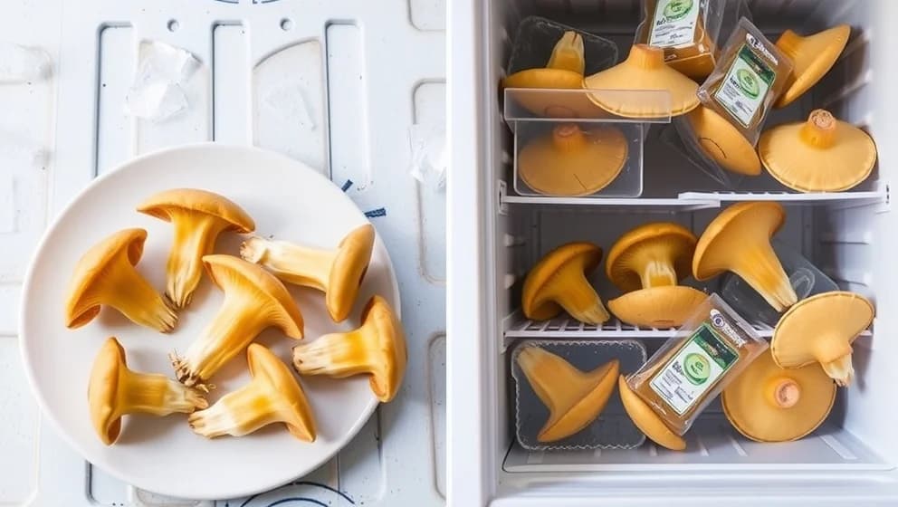 Hur länge håller förvällda kantareller i frysen