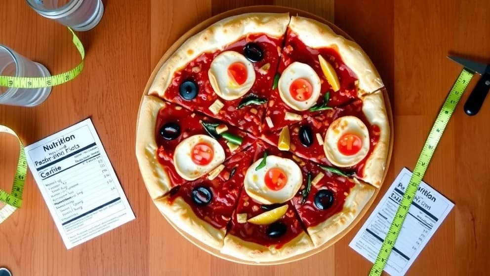 Hur många kalorier är det i en pizza
