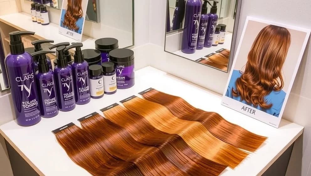 Hur tar du bort orange toner i brunt hår