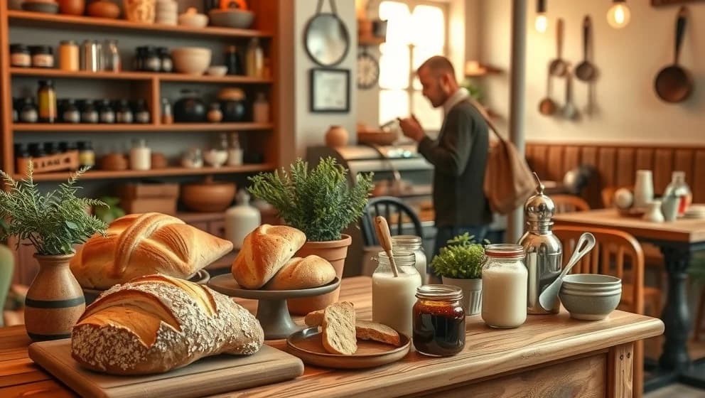 Margaretas kök och skafferi väcker upp smaken