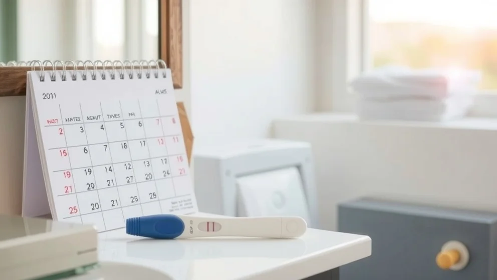 När ser man att man är gravid